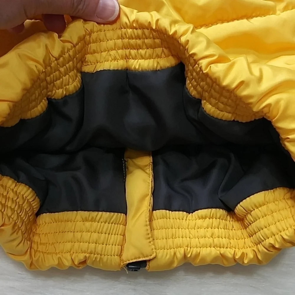 Gymboree Yellow‎ Bear Hooded Puffer Vest
